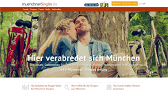 Desktop Screenshot of muenchnersingles.de